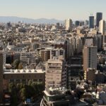 文京区シビックセンター展望台より