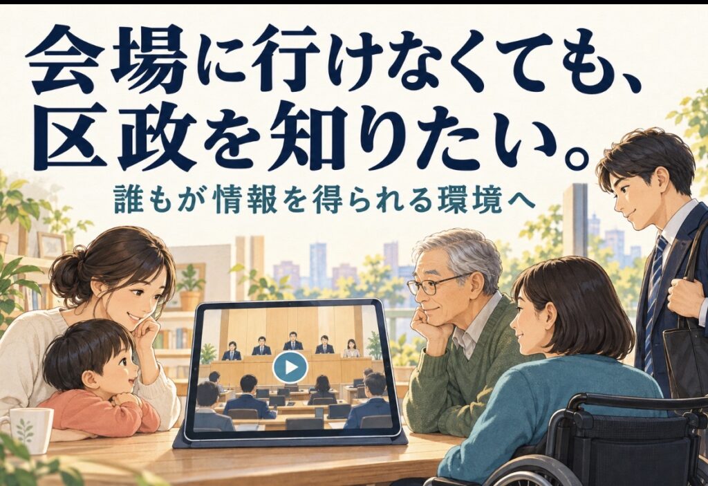 会場に行けない人の権利を聞いたら、 会場に来た人の話が返ってきた！